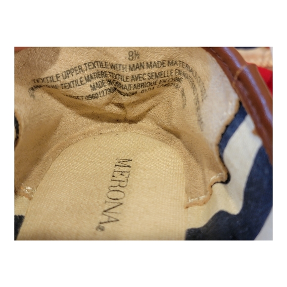 NWT Women's Merona Espadrille Flats Navy 8.5 - Picture 6 of 7